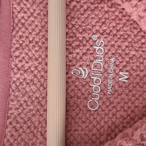 Cuddl Duds Fleece top Size M - Picture 5 of 11